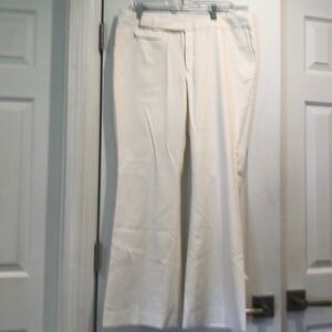 Beautiful white cotton pants from Banaba Republic, size 14S.